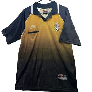 Federacion Mexicana de Futbol Black Gold Jersey EESCORD Sz L